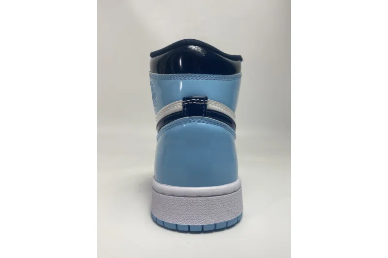 Reps StockX Shoes Air Jordan 1 Retro High OG UNC Patent Blue CD0461-401??