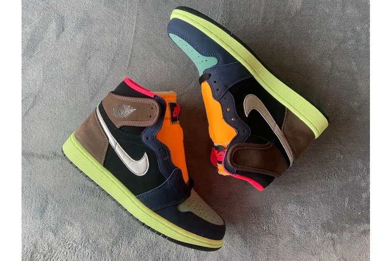 Reps StockX Shoes Air Jordan 1 High OG Bio Hack 555088-201??