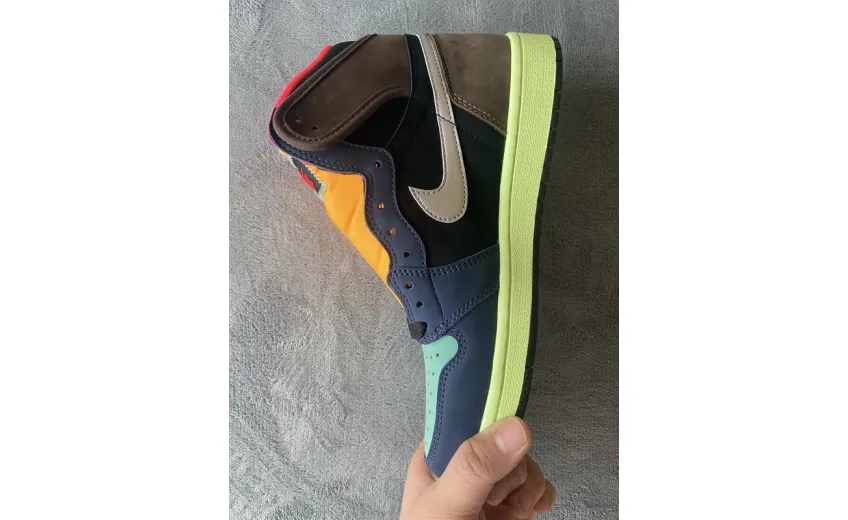 Reps StockX Shoes Air Jordan 1 High OG Bio Hack 555088-201??