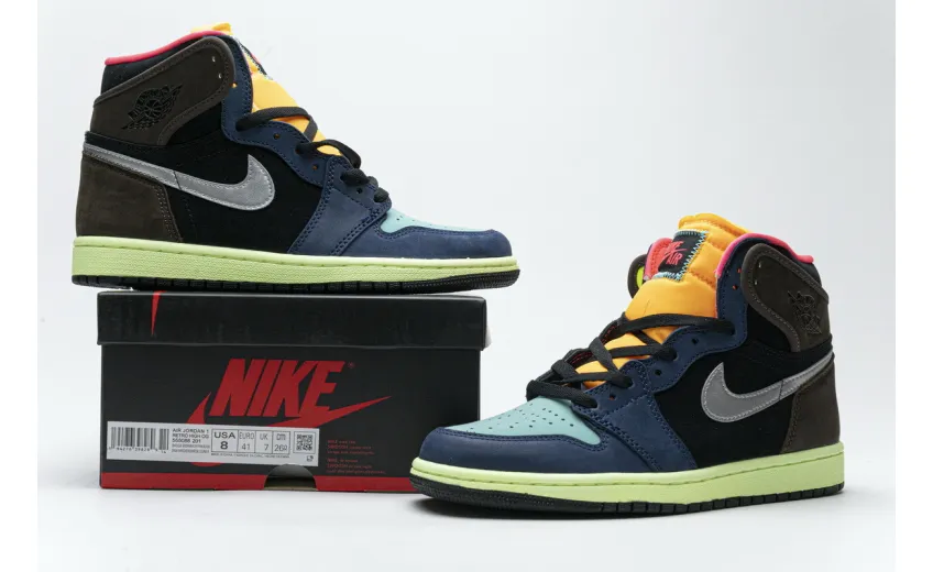 Reps StockX Shoes Air Jordan 1 High OG“ Bio Hack” 555088-201??