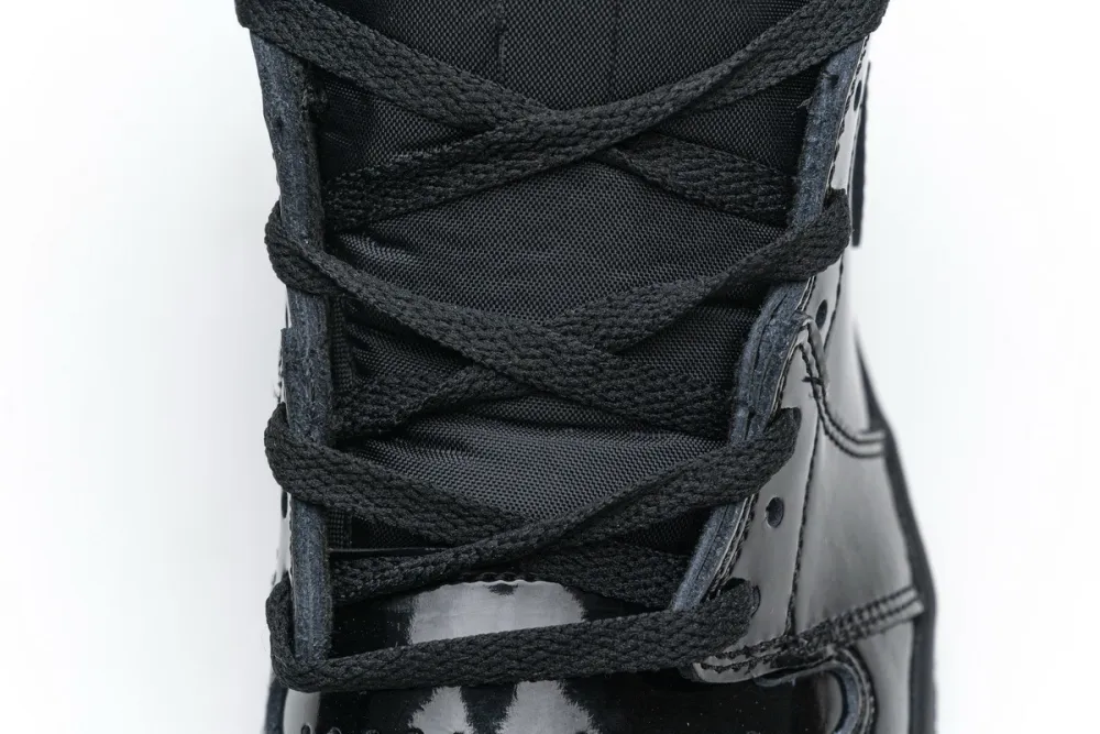 Reps StockX Shoes Air Jordan 1 High OG Patent Black Metallic Gold 555088-032??