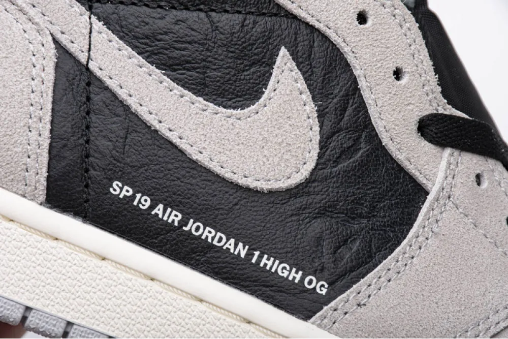 Reps StockX Shoes Air Jordan 1 OG Hi Retro“Neutral Grey” 555088-018??