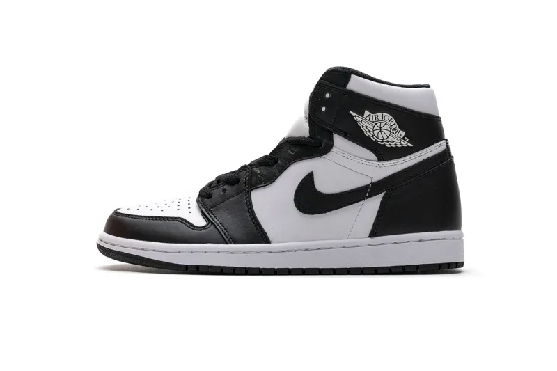 Black And White Jordans 1