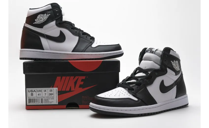 Black And White Nike Jordans