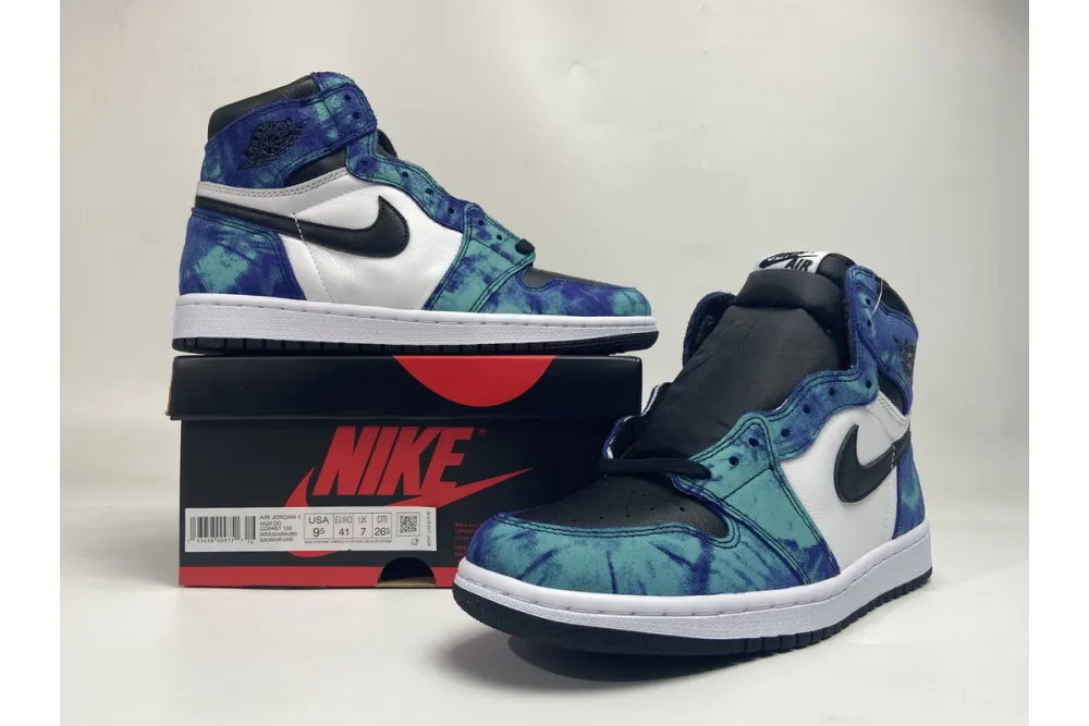 Reps StockX Shoes Air Jordan 1 Tie-Dye CD0461-100??