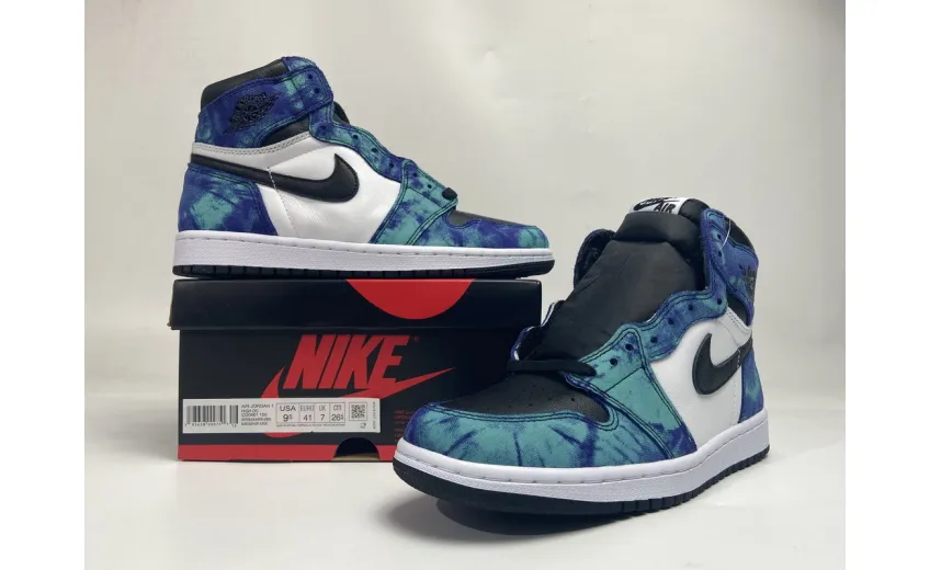 Reps StockX Shoes Air Jordan 1 Tie-Dye CD0461-100??