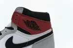 Reps StockX Shoes Air Jordan 1 High Smoke Grey Red 555088-126??