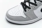 Reps StockX Shoes Air Jordan 1 High Smoke Grey Red 555088-126??