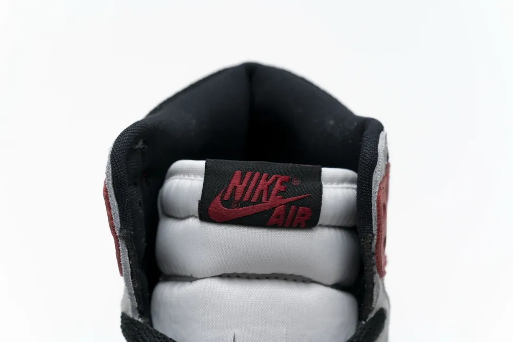 Reps StockX Shoes Air Jordan 1 High Smoke Grey Red 555088-126??