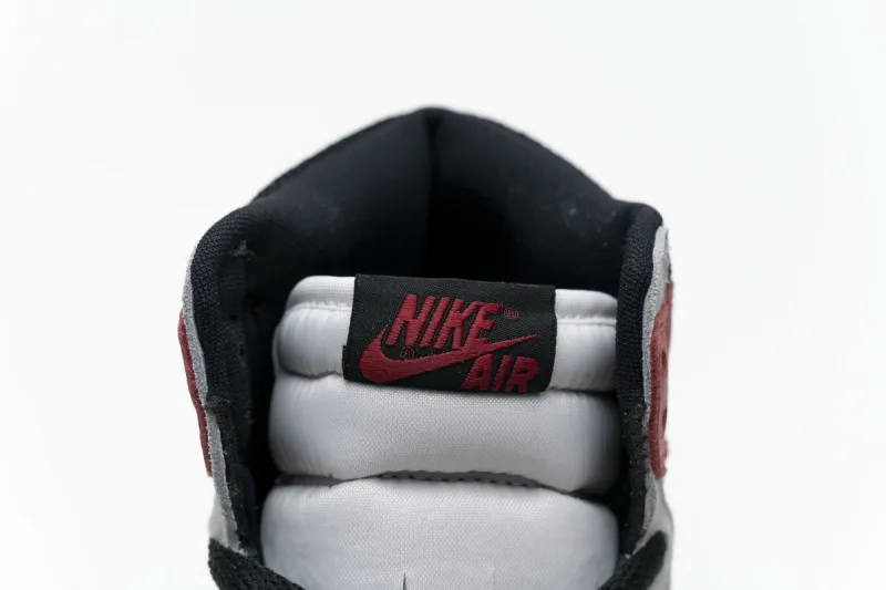 Reps StockX Shoes Air Jordan 1 High Smoke Grey Red 555088-126??