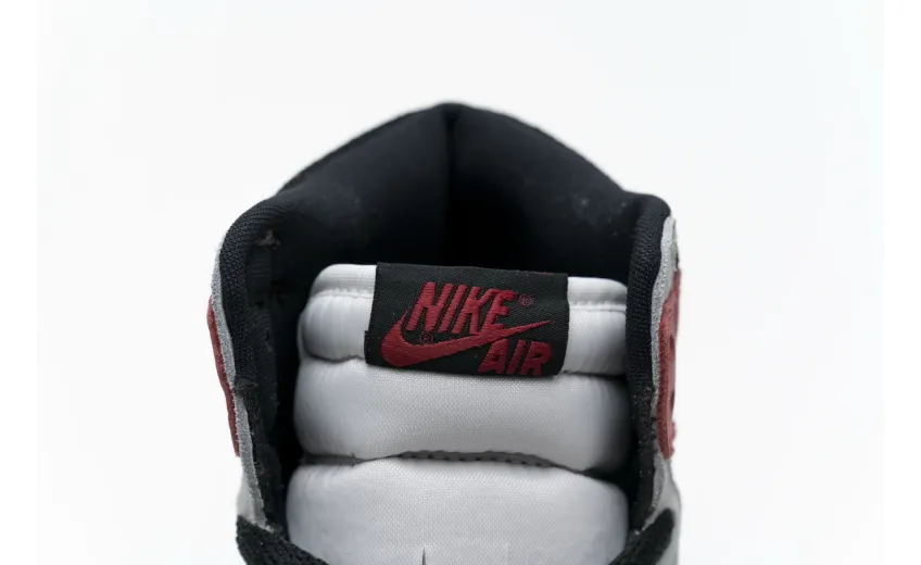 Reps StockX Shoes Air Jordan 1 High Smoke Grey Red 555088-126??