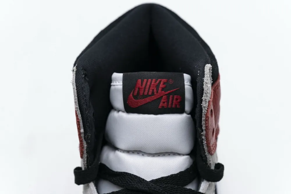 Reps StockX Shoes Air Jordan 1 High Smoke Grey Red 555088-126??