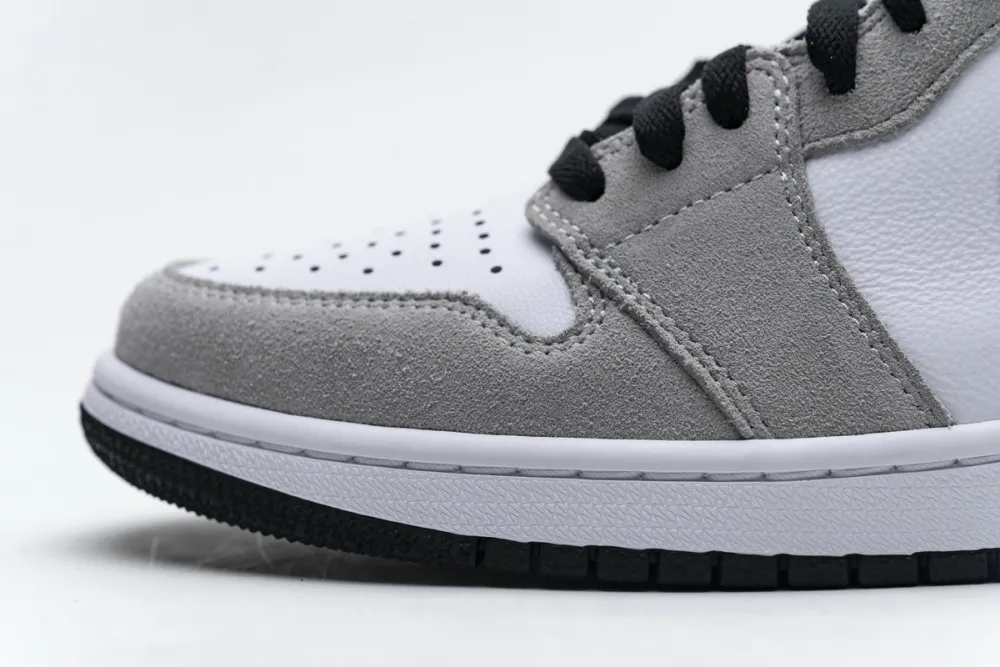 Reps StockX Shoes Air Jordan 1 High Smoke Grey Red 555088-126??