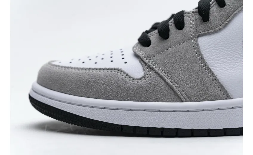 Reps StockX Shoes Air Jordan 1 High Smoke Grey Red 555088-126??