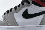 Reps StockX Shoes Air Jordan 1 High Smoke Grey Red 555088-126??