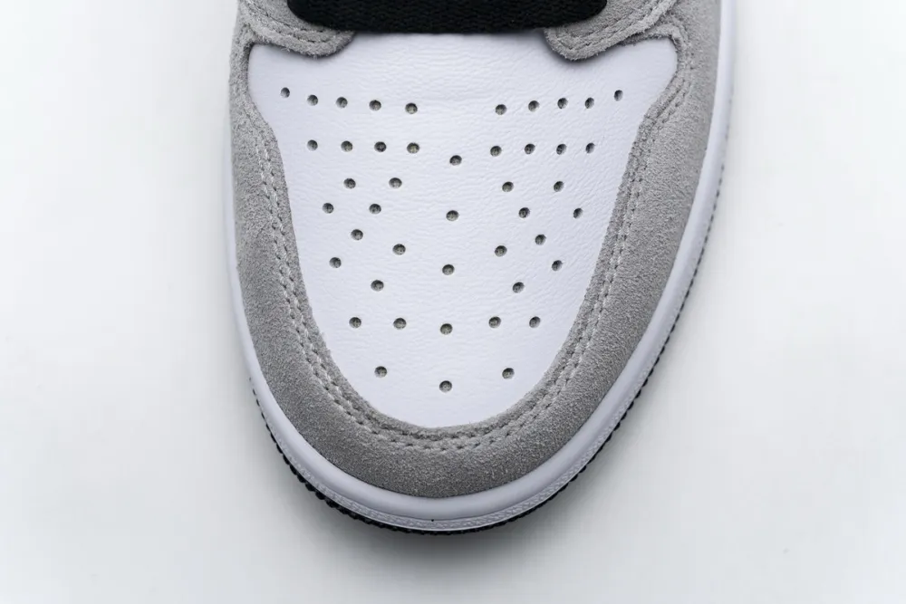 Reps StockX Shoes Air Jordan 1 High Smoke Grey Red 555088-126??