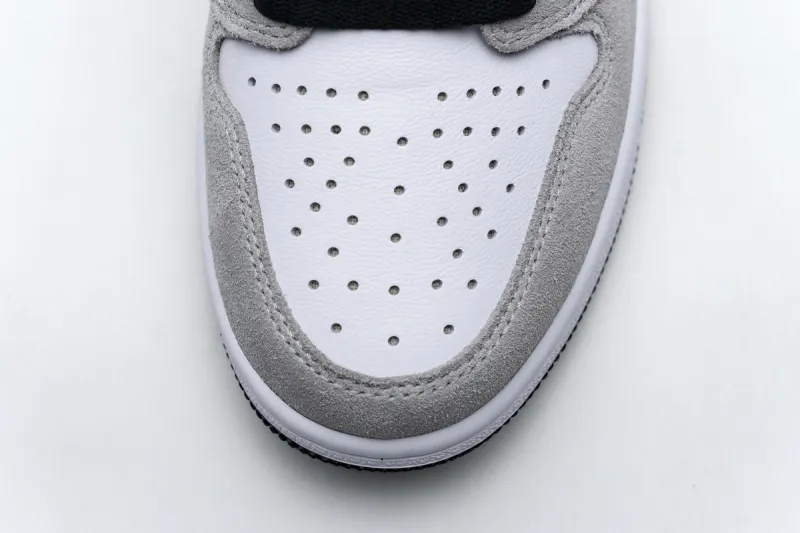 Reps StockX Shoes Air Jordan 1 High Smoke Grey Red 555088-126??