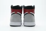 Reps StockX Shoes Air Jordan 1 High Smoke Grey Red 555088-126??