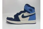 Reps StockX Shoes Air Jordan 1 Retro High OG Obsidian University Blue 555088-140??