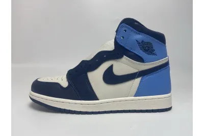  Air Jordan 1 Retro High OG Obsidian University Blue 555088-140 02