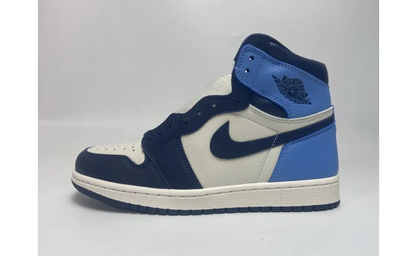Reps StockX Shoes Air Jordan 1 Retro High OG Obsidian University Blue 555088-140??