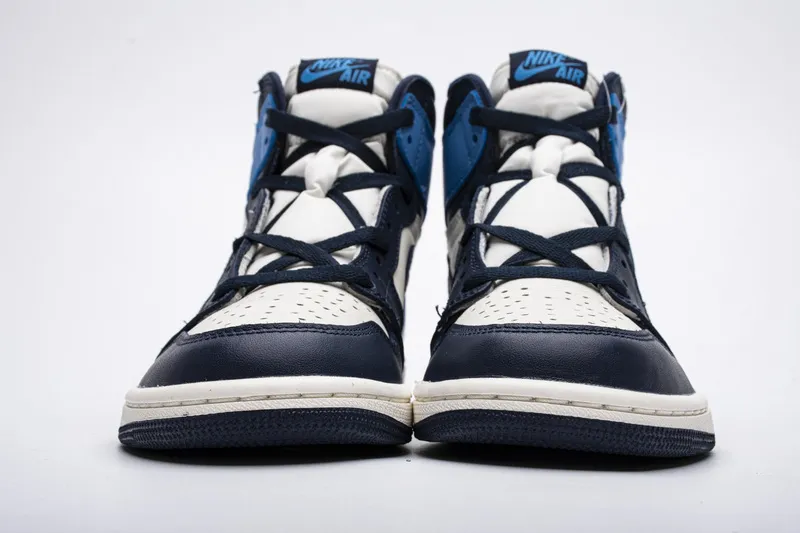 Reps StockX Shoes Air Jordan 1 Retro High OG Obsidian University Blue 555088-140??
