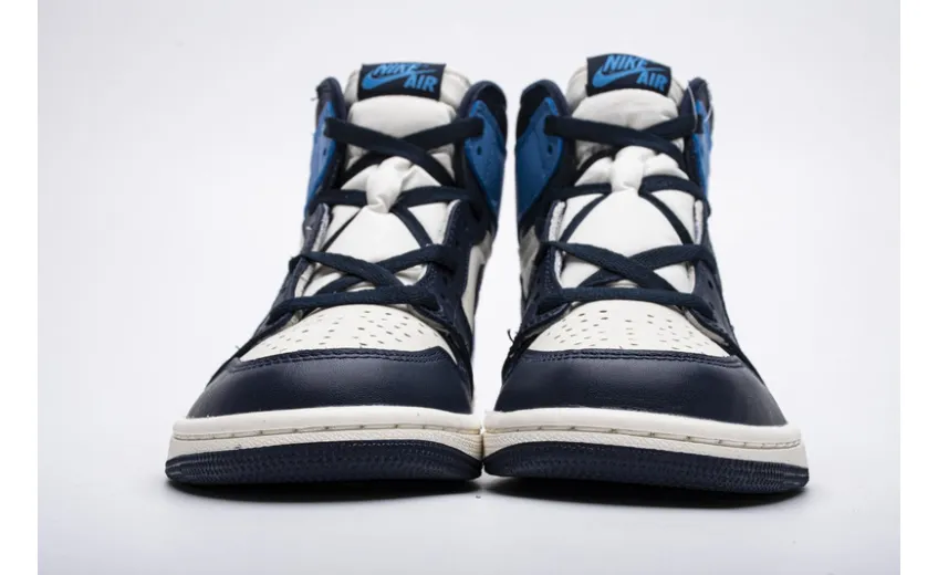 Reps StockX Shoes Air Jordan 1 Retro High OG Obsidian University Blue 555088-140??