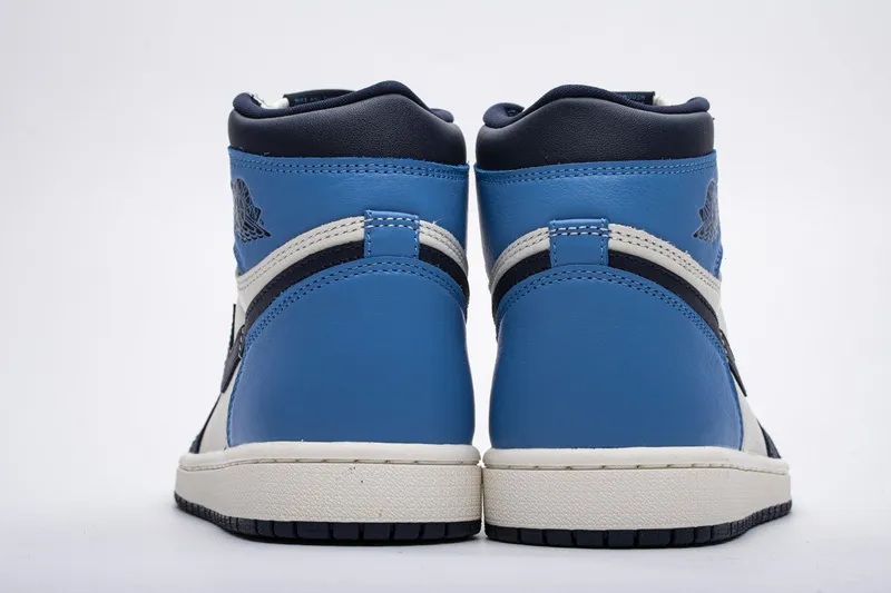 Reps StockX Shoes Air Jordan 1 Retro High OG Obsidian University Blue 555088-140??