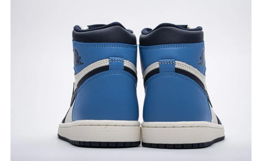Reps StockX Shoes Air Jordan 1 Retro High OG Obsidian University Blue 555088-140??