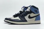 Reps StockX Shoes Air Jordan 1 Retro High OG “Obsidian University Blue” 555088-140??