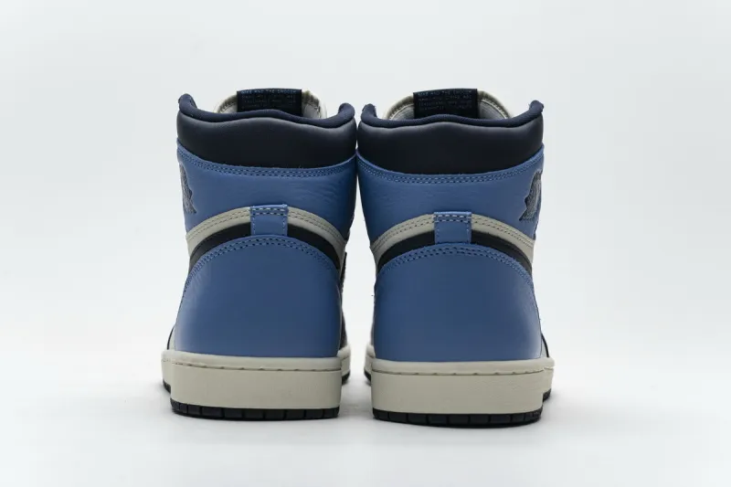 Reps StockX Shoes Air Jordan 1 Retro High OG “Obsidian University Blue” 555088-140??