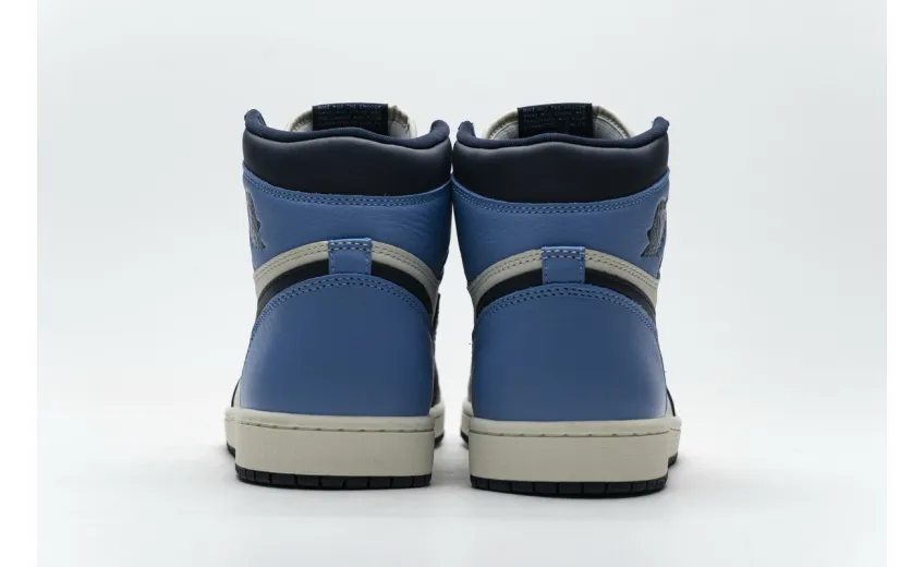 Reps StockX Shoes Air Jordan 1 Retro High OG “Obsidian University Blue” 555088-140??