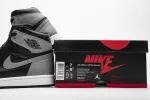 Reps StockX Shoes Air Jordan Retro 1 High OG “Sahdow” 555088-013??
