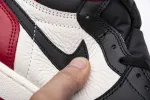 Reps StockX Shoes Air Jordan 1 High OG“Bred Toe” 555088-610??
