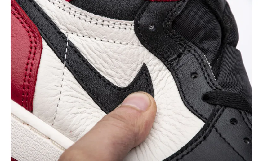 Reps StockX Shoes Air Jordan 1 High OG“Bred Toe” 555088-610??