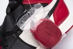 Reps StockX Shoes Air Jordan 1 High OG“Bred Toe” 555088-610??