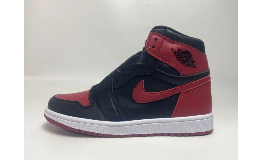 Reps StockX Shoes Air Jordan 1 High Banned Red 555088-001 ??