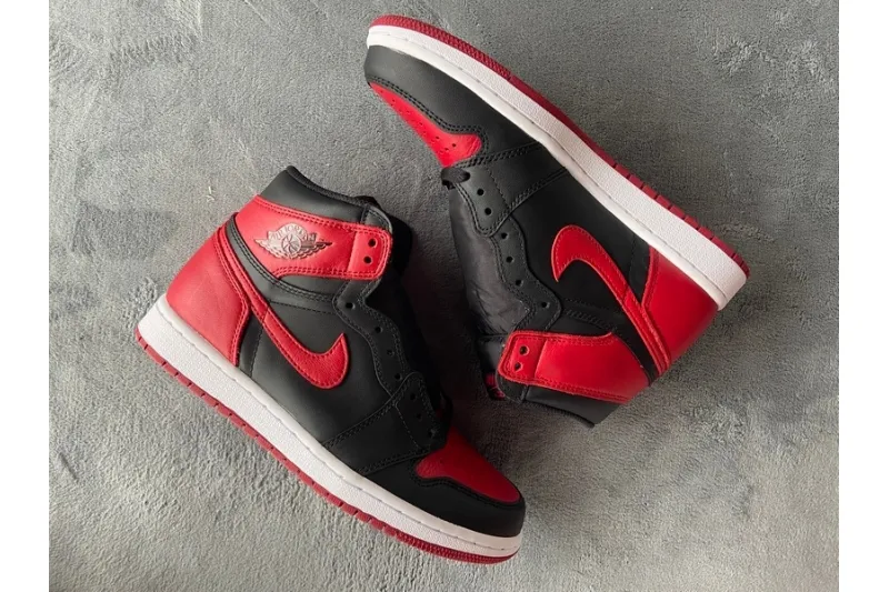 Reps StockX Shoes Air Jordan 1 High Banned Red 555088-001 ??