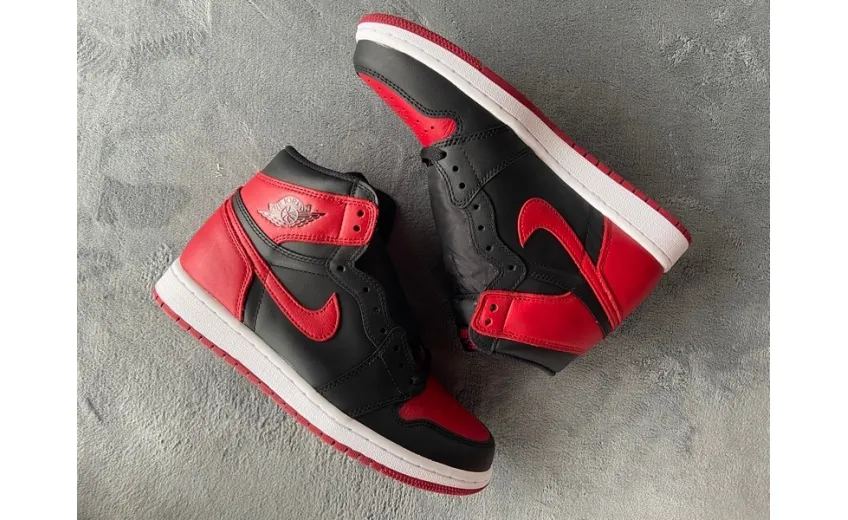 Reps StockX Shoes Air Jordan 1 High Banned Red 555088-001 ??