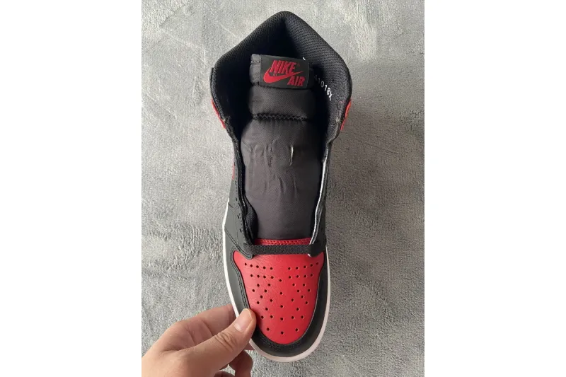Reps StockX Shoes Air Jordan 1 High Banned Red 555088-001 ??