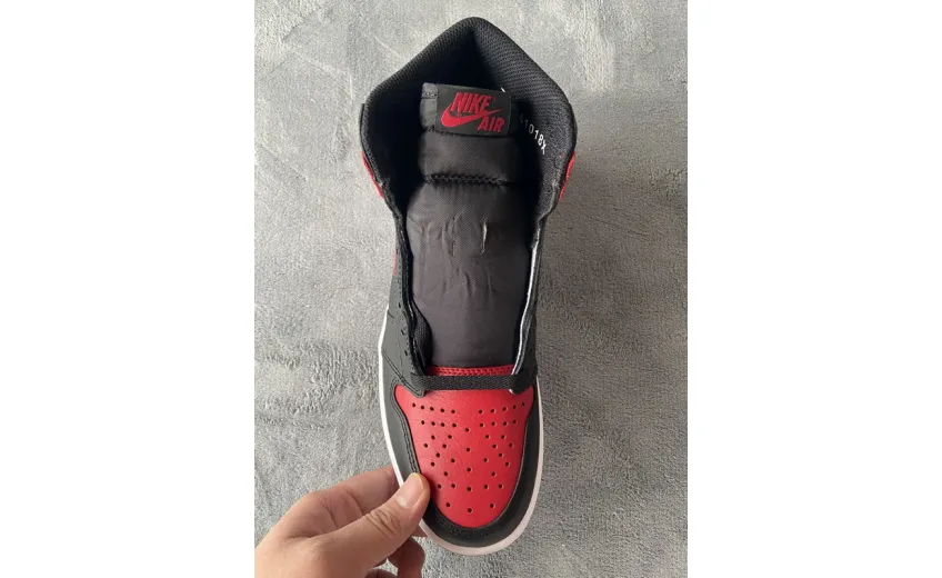 Reps StockX Shoes Air Jordan 1 High Banned Red 555088-001 ??