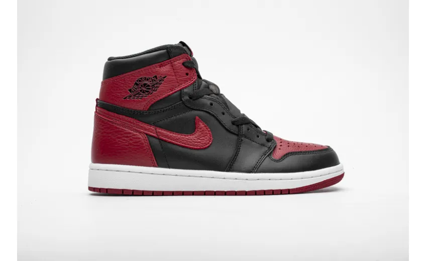 Reps StockX Shoes Air Jordan 1 High 'Banned' Red 555088-001 ??