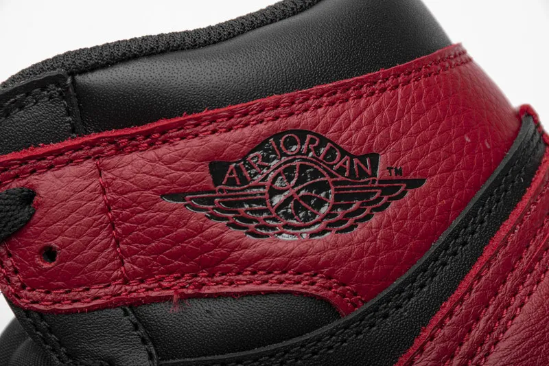 Reps StockX Shoes Air Jordan 1 High 'Banned' Red 555088-001 ??
