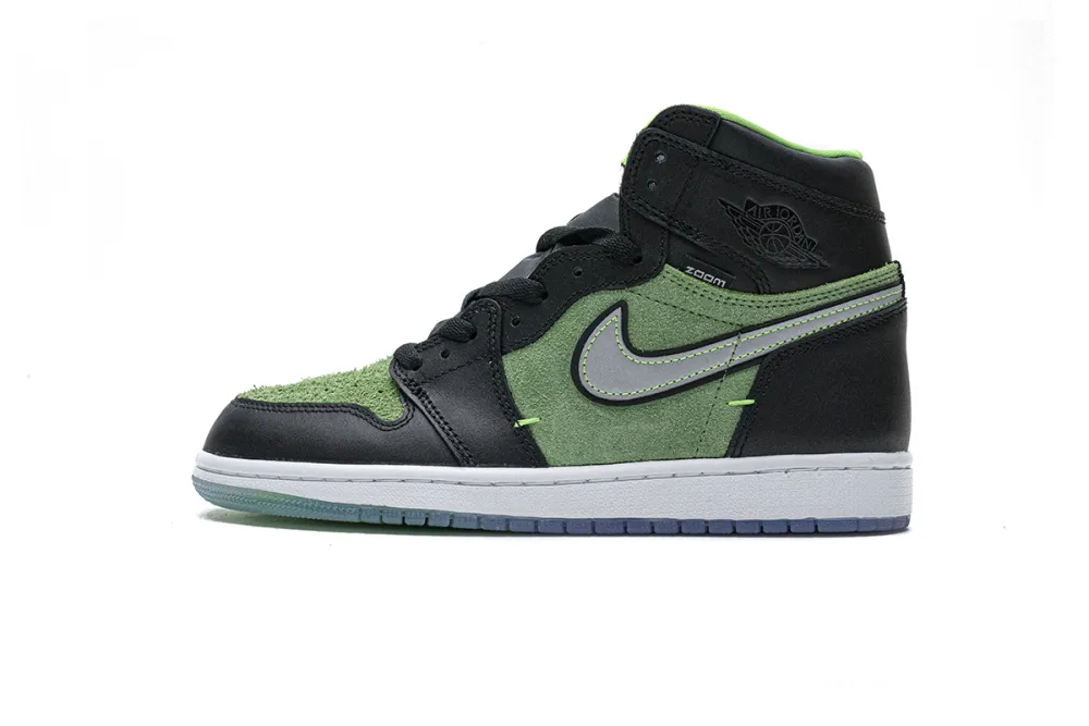Reps StockX Shoes Air Jordan 1 High Zoom "Rage Green" CK6637-002??