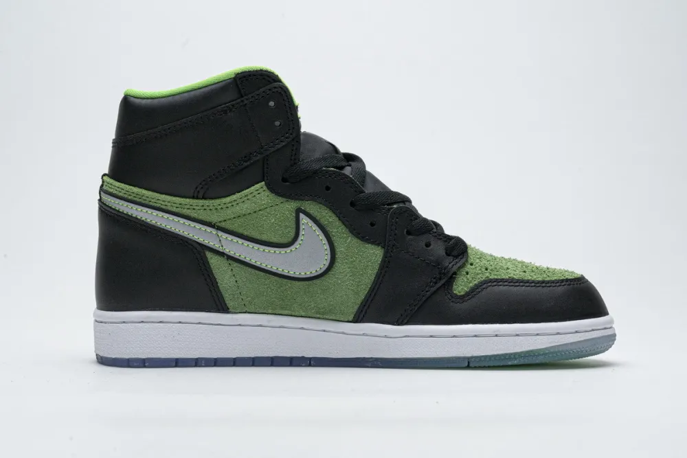 Reps StockX Shoes Air Jordan 1 High Zoom "Rage Green" CK6637-002??