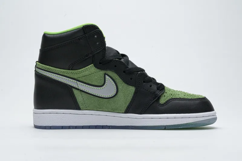 Reps StockX Shoes Air Jordan 1 High Zoom "Rage Green" CK6637-002??