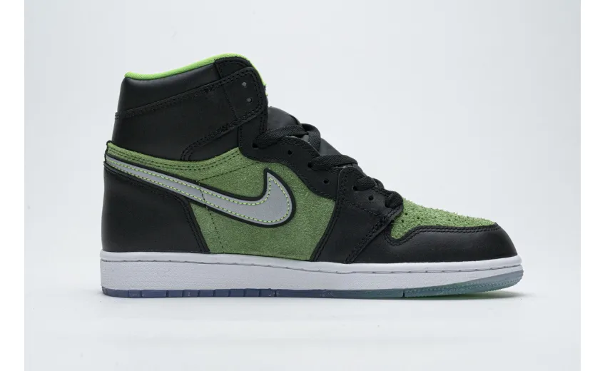 Reps StockX Shoes Air Jordan 1 High Zoom "Rage Green" CK6637-002??
