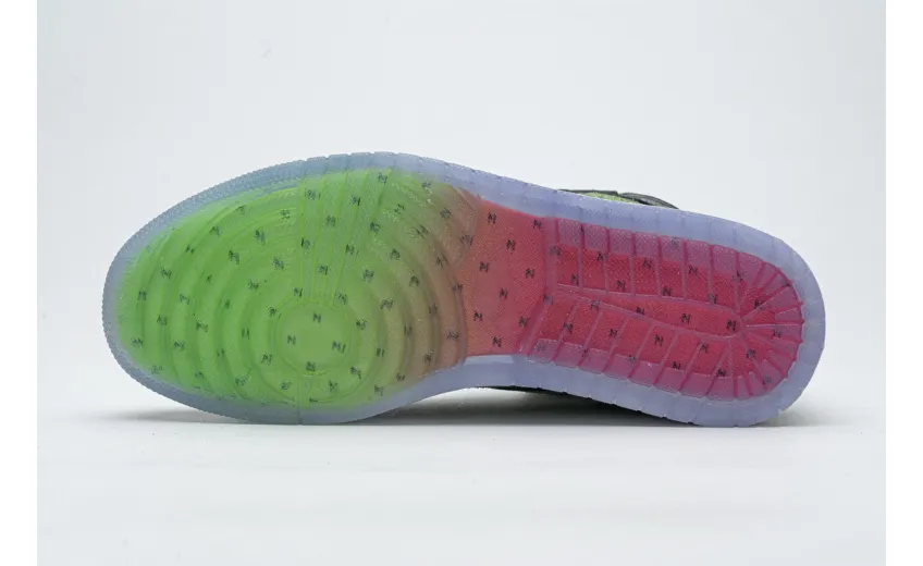 Reps StockX Shoes Air Jordan 1 High Zoom "Rage Green" CK6637-002??