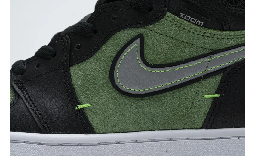 Reps StockX Shoes Air Jordan 1 High Zoom "Rage Green" CK6637-002??