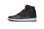  Air Jordan 1 Retro High OG Black Satin Gym Red 555088-060